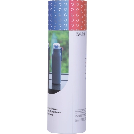 Butelka termiczna stalowa z recyklingu GRAND HAVEN MoLu 640 ml | EG-534910