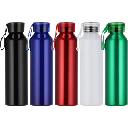 Butelka z aluminium z recyklingu CORK 600 ml | EG-424706