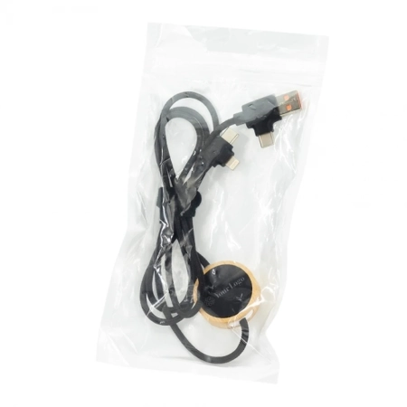 Długi kabel 4w1 z podświetlanym logo | EG-EG059813