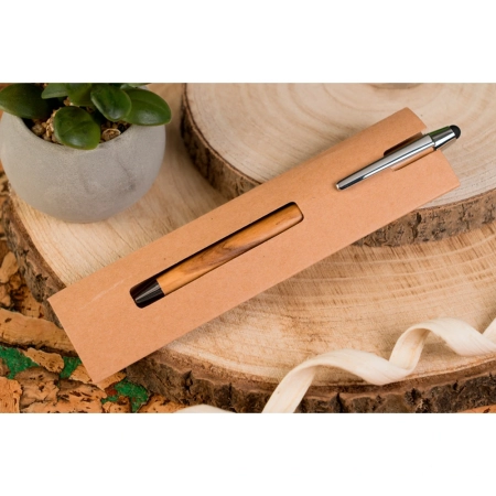 Długopis drewniany touch pen ERFURT | EG-149713