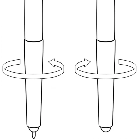 Długopis plastikowy touch pen Smile Hand CrisMa KARINA | MC-1341514