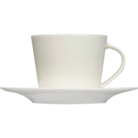 Filiżanka ceramiczna ze spodkiem 175 ml LYNN | MC-8366206