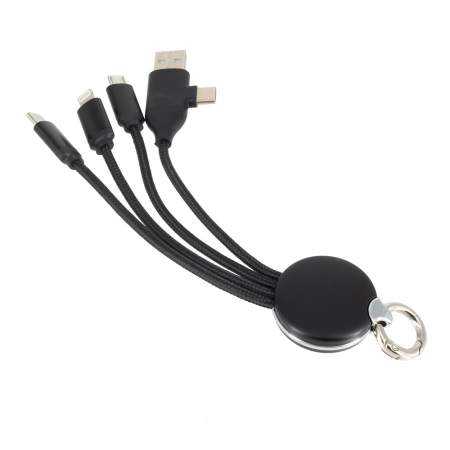 Kabel z podświetlanym logo 4w1, RXD-368 | MC-EG059903
