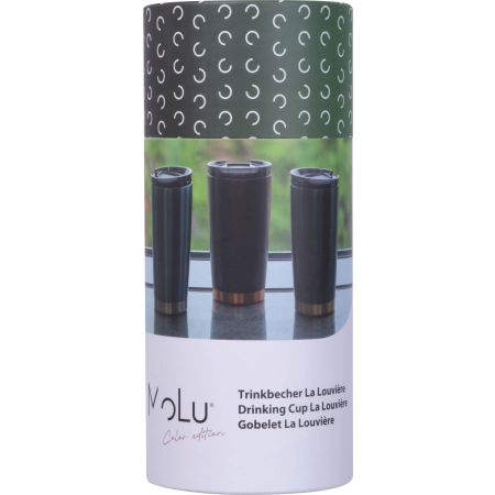 Kubek termiczny stalowy z recyklingu LA LOUVIERE MoLu 540 ml | EG-535003