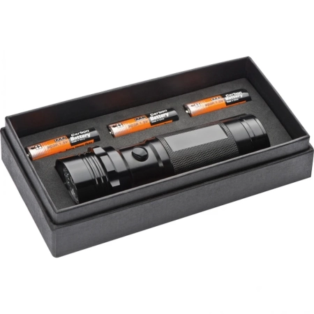 Latarka metalowa 14 LED ERASMO | MC-8842203