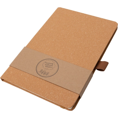 Notatnik A5 w kropki z papieru z recyklingu AGNESE | MC-2179905