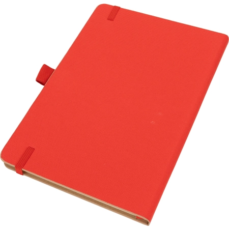 Notatnik A5 w linie z poliestru z recyklingu TEOFILO | MC-2377405