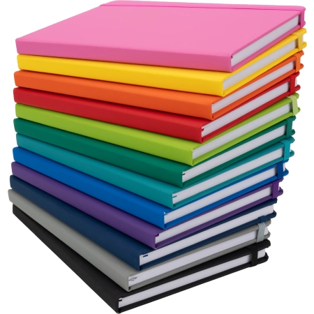 Notatnik A5 w linie z materiałów z recyklingu DOMINIK | MC-2526112