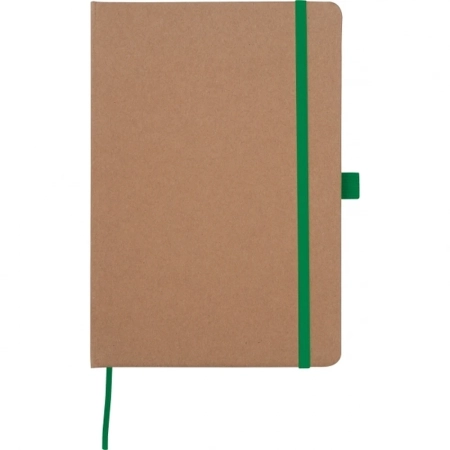 Notatnik A5 w linie z papieru z recyklingu BOURNEMOUTH | EG-528309