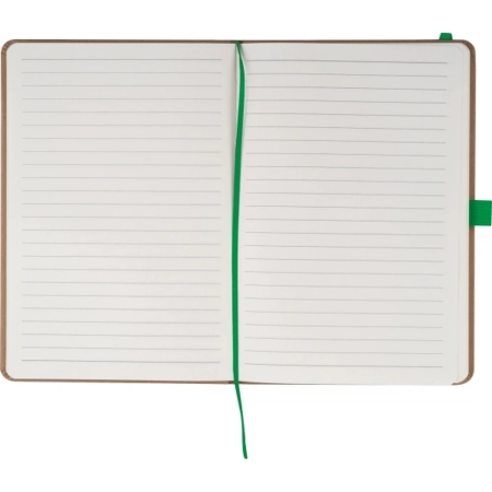 Notatnik A5 w linie z papieru z recyklingu BOURNEMOUTH | EG-528309