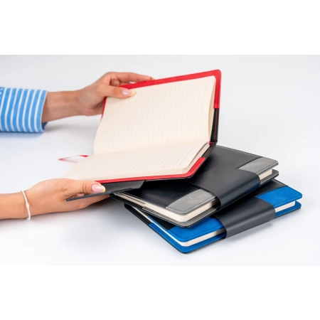 Notes A5 w linie z PU z recyklingu ASUNCION | EG-422905