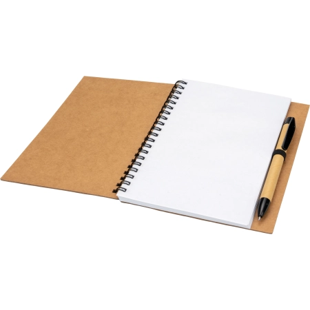 Notes A5 z czystymi stronami z papieru z recyklingu RAVENNA | EG-434103
