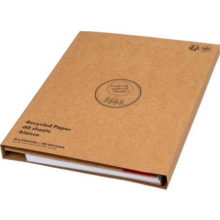 Notes A5 z czystymi stronami z papieru z recyklingu RAVENNA | EG-434105