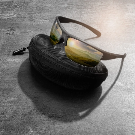 Okulary polaryzacyjne UV400 MANASLU Schwarzwolf | MC-F1504800AJ303