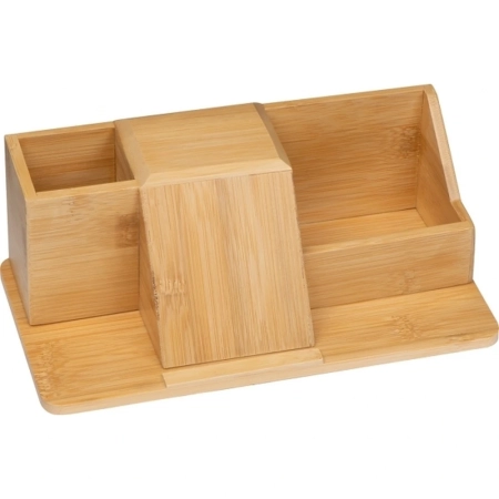 Organizer na biurko z ładowarką indukcyjną LUBLIN | EG-359513