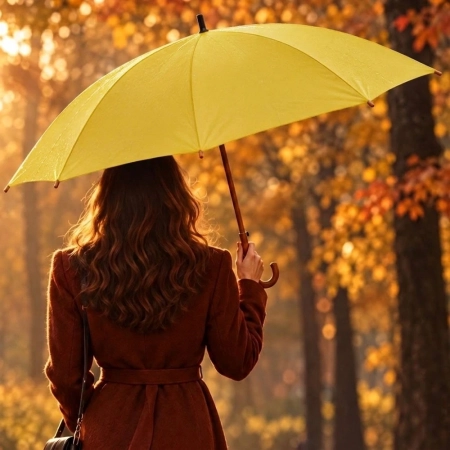 Parasol automatyczny drewniany Ø105 cm NANCY | EG-513108