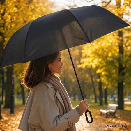Parasol manualny Ø98 cm ERDING | EG-088503