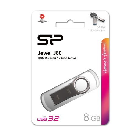 Pendrive Jewel J80, 8GB 3.0 Silicon Power | EG-EG800007 8GB