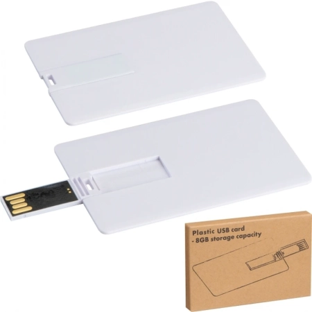 Pendrive plastikowy karta 8GB 2.0 LEONA 2033606