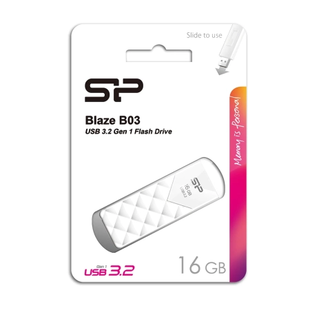 PENDRIVE B03, 16GB 3.2 SILICON POWER | EG-EG829106 16GB