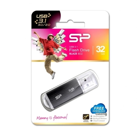 Pendrive Blaze B02, 32GB 3.1 Silicon Power | EG-EG813903 32GB
