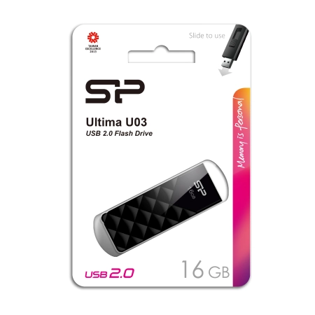 Pendrive Ultima U03, 16GB 2.0 Silicon Power | EG-EG 812403 16GB