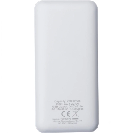 Power bank 20000 mAh FERDINANDO | MC-3149806