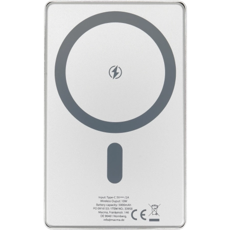 Power bank 5000 mAh z ładowarką indukcyjną Magsafe OLIMPIA | MC-3395807