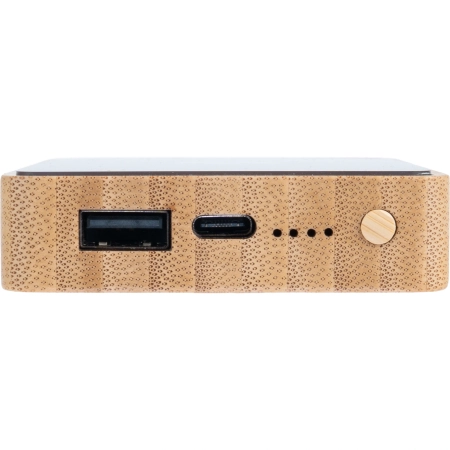 Power Bank 5000 mAh z podświetlanym logo | MC-EG061713