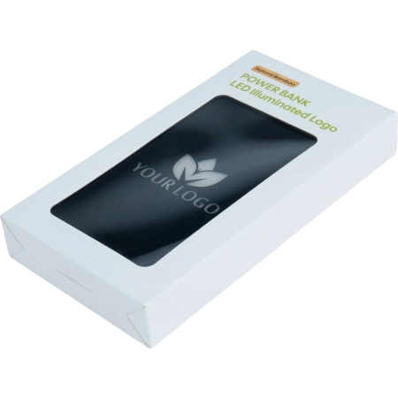 Power Bank 5000 mAh z podświetlanym logo | MC-EG061713