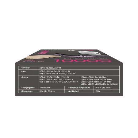 Power bank 10000 mAh CP10 Silicon Power | EG-EG834513