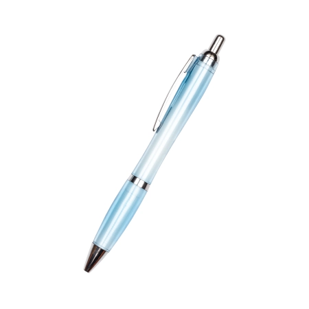 Długopis plastikowy transparentny RPET ALKEN | EG-255224