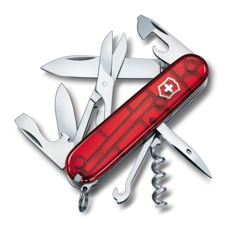 Scyzoryk Climber transparentny Victorinox 13703T65
