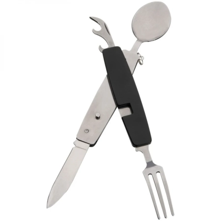 Sztućce kempingowe stalowe PAMPLONA | EG-081603