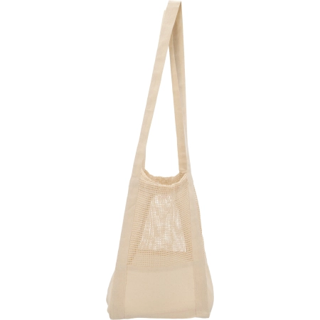 Torba bawełniana z siateczką 150 g/m2 BENEDIKT | MC-6183106