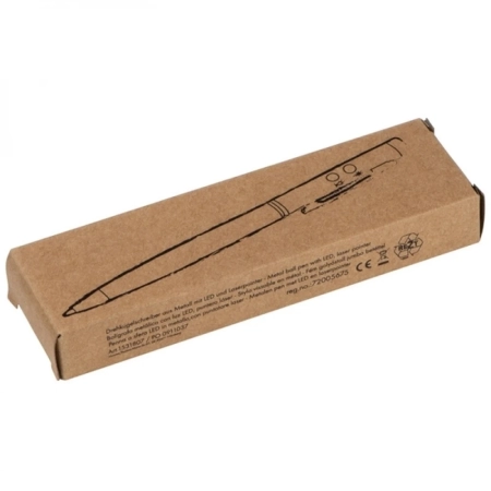 Wskaźnik laserowy metalowy z długopisem DETROIT | EG-531807