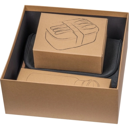 Zestaw butelka, lunch box, torba termiczna REIMS | EG-3572mc