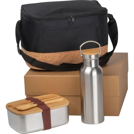 Zestaw butelka, lunch box, torba termiczna REIMS 3572mc