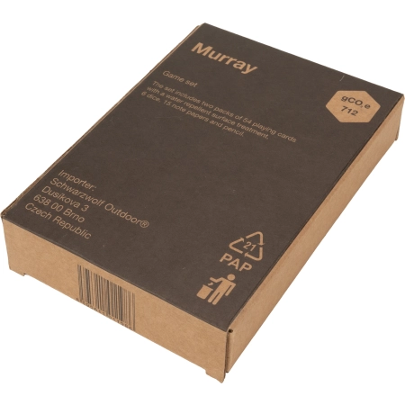 Zestaw do gry w karty i kości MURRAY Schwarzwolf | MC-F7003300AJ307