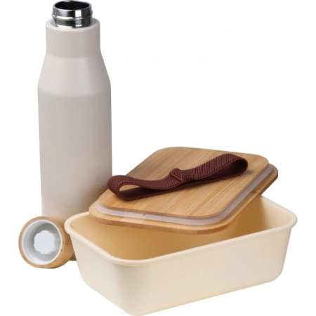 Zestaw lunchbox 1000 ml i butelka termiczna 500 ml TORONTO | EG-485213