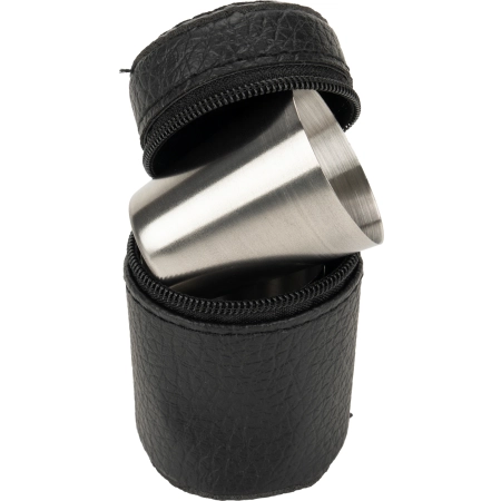 Zestaw piersiówka 266 ml, kieliszki 30 ml i lejek TAHAT Schwarzwolf | MC-F5001200AJ303