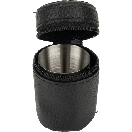 Zestaw piersiówka 266 ml, kieliszki 30 ml i lejek TAHAT Schwarzwolf | MC-F5001200AJ303