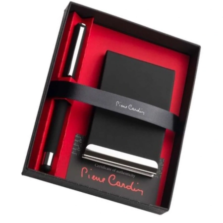 Zestaw etui na wizytówki i pióro kulkowe touch pen CONCORDE Pierre Cardin | MC-B3500700IP303
