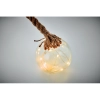 Szklana bombka lampka LED BAUBLI | MO-CX1514-22
