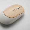Bezprzewodowa mysz z bambusa CURVY BAM | MO-MO2085-06