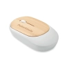 Bezprzewodowa mysz z bambusa CURVY BAM | MO-MO2085-06