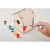 Drewniany domek dla ptaków DIY PAINTHOUSE | MO-MO2130-40