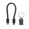 Brelok z kablem USB-C FAULETI LOOP | MO-MO2647-03