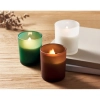 Świeca z wosku roślinnego 80gr KIVAS WOOD | MO-MO2708-01