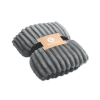 Polarowy koc w paski RPET NIEVE | MO3184-15